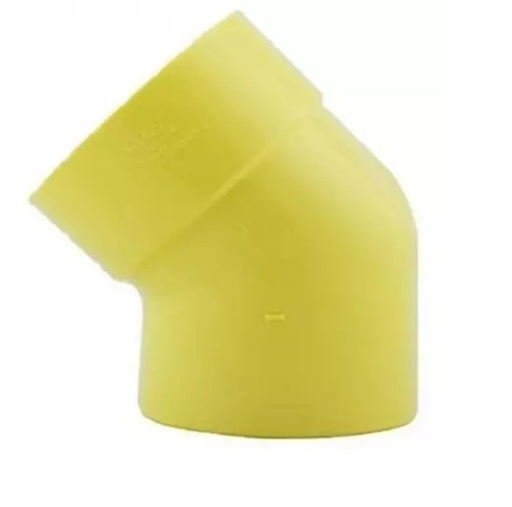 [COD-GEN-10410004] CODO PVC AGUA SERVIDA 160 MM X 45° MARCA GENERICO