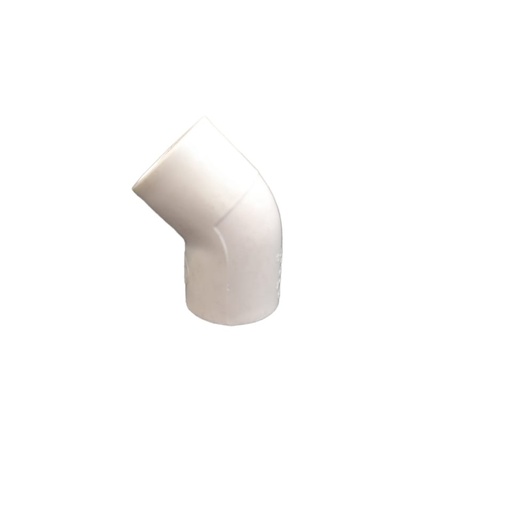 [COD-TUB-1.2] CODO DE PVC AF ASTM 1/2" X 45° MARCA TUBOSA