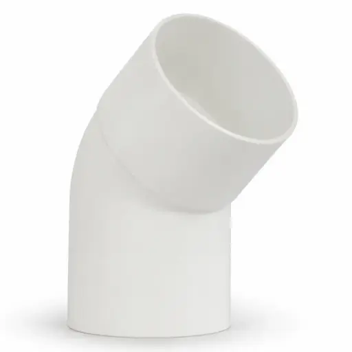 [COD-UNI-C010026] CODO DE PVC PARA AGUA SERVIDA 160 MM X 45º ( 6 " X 45°) C- E BLANCO REF. C010026 MARCA UNITECA