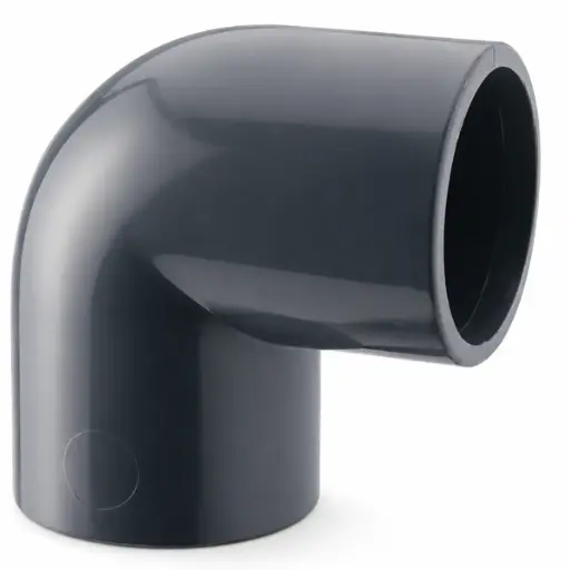 [COD-UNI-C020101] CODO DE PVC AF ASTM SCH40 1/2" X 90° REF. C020101 MARCA UNITECA