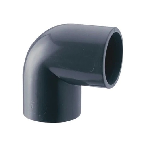 [COD-UNI-C020306G] CODO DE PVC AF ASTM SCH40 2" X 90° REF. C020306G MARCA UNITECA