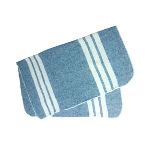 [COL-FUL-1302022] COLETO RAYAS / FRAZADA GRANDE 78 CM X 54 CM UNIDAD COLOR AZUL REF. 22070167 / 910070 MARCA FULLER