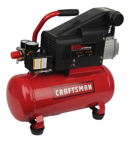 [COM-CRA-FEQCO03428] COMPRESOR DE 1 HP 3 GAL. MOD. FEQCO03428 MARCA CRAFTSMAN