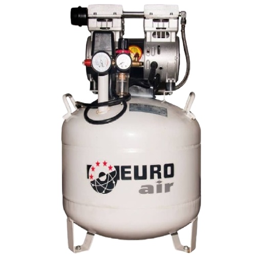 [COM-EUR-00000749] COMPRESOR DE AIRE DENTAL (SIN ACEITE) 40 LTS 1.5 HP 110 V 1440 RPM REF. DNT1.5HP/40 MARCA EUROAIR