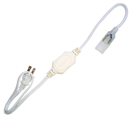 [CON-LUZ-LDO-S.C] CONECTOR MACHO/TOMA LED CINTA LED COLORES SIN CONTROL MARCA LUZ DE ORO
