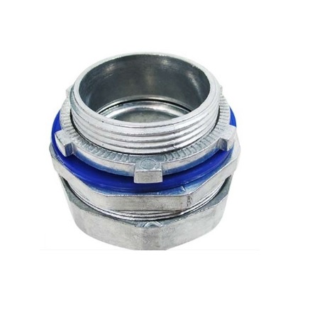 [CON-PRE-CRT100] CONECTOR METAL LIQUID TIGHT RECTO 1" REF. ATB012005 MARCA PRESSO FUZIONE