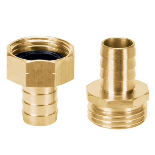[CON-TRU-12706] JUEGO DE CONECTORES P/MANGUERA MACHO Y HEMBRA 5/8" MOD. CFM-5/8B REF. 12706 MARCA TRUPER