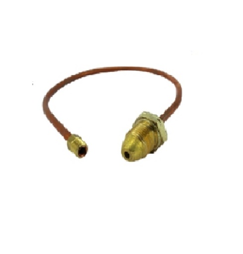 [CON-VEN-1131] CONEXIÓN DE LATON RABO DE COCHINO 1/4" REF. C01-V-08 MARCA VENEPRO