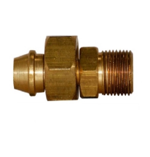 [CON-VEN-1331] ADAPTADOR DE LATON PRESTOLITE ROSCA SAE 13/16" REF. D18-V-26 MARCA VENEPRO