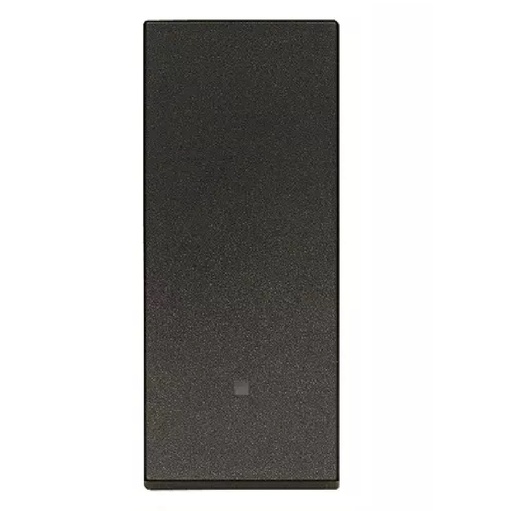 [CON-VIM-30024.G] CONMUTADOR SENCILLO (TACO) 1P 10 AX 110-250V MAX 100W NEGRO SERIE LINEA REF. 30024.G MARCA VIMAR