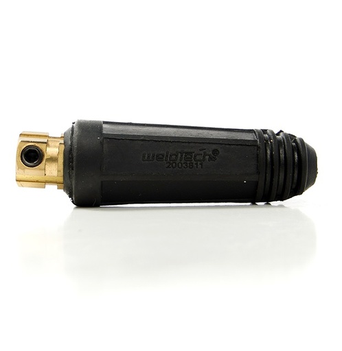 [CON-WEL-2003811] CONECTOR MACHO / T/ DINSE 35 - 50 MM2 300 AMP REF.2003811 P/LASSEN 200 / VOLTARC / ALUMAR WELDTECH