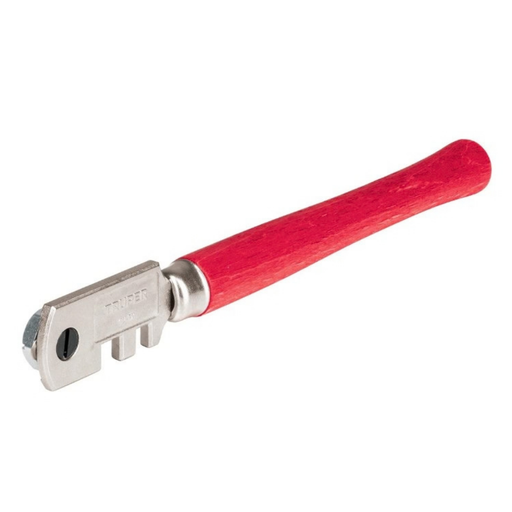 [COR-TRU-12954] CORTADOR DE VIDRIO DE 5" DE 6 CUCHILLAS MANGO ROJO COD. CV-5X REF. 12954 MARCA TRUPER