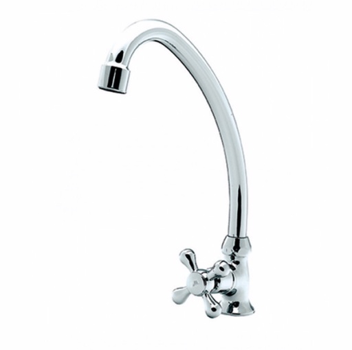 [CUE-BM-31005] GRIFERIA / CUELLO DE CISNE LARGO CROMADO SERIE SEVILLA REF. BM-31005 MARCA BM