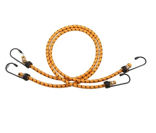 [CUE-TOL-62242] CUERDA ELASTICA 7 MM C/ GANCHO DE 3 MM 2 PZAS. / 0,60 MTS - 24" REF. 62242 MARCA TOLSEN