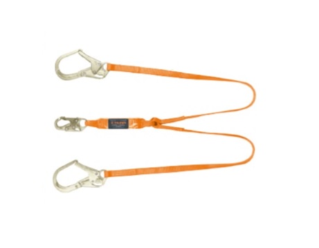 [CUE-TRU-10509] CUERDA / LINEA DE VIDA /ESLINGA PROTECCION CON 3 GANCHO 1.8 MTS CAB-5432-18-A REF.10509 MARCA TRUPER
