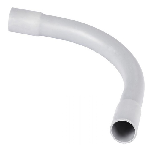 [CUR-NOV-B3.4] CURVA DE PVC TIPO CONDUIT DE 3/4" COLOR BLANCO MARCA NOVAPLAST
