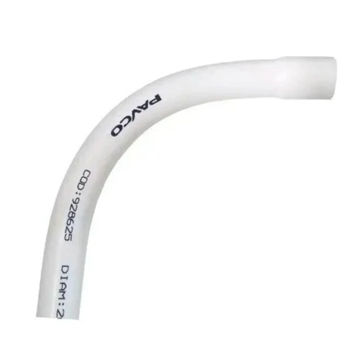 [CUR-PAV-928182] CURVA PVC CONDUIT DE 1/2" X 90° REF. 928182 MARCA PAVCO