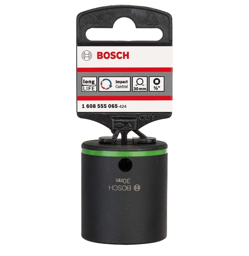 [DAD-BOS-1608555065] DADO DE IMPACTO 1/2" DE 30MM 1608555065 / 873857 / 088091 MARCA BOSCH