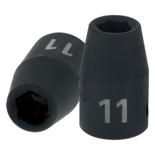 [DAD-TRU-12411] DADO DE IMPACTO 1/2" 11 MM CUADRO 1/2" 6 PUNTAS MOD. D-7411-M EF. 12411 MARCA TRUPER