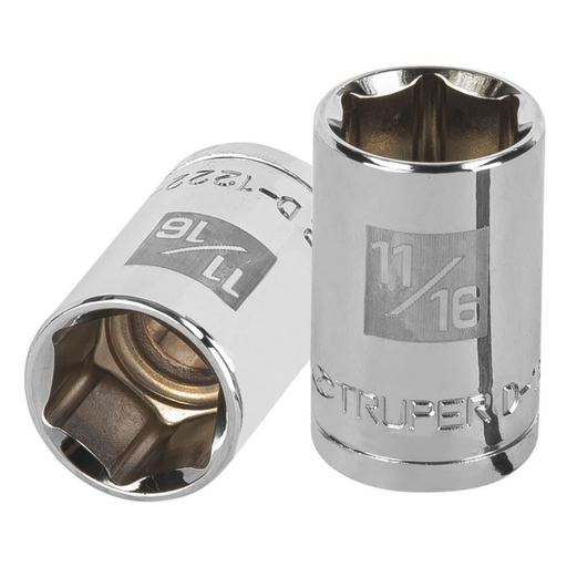 [DAD-TRU-13235] DADO LARGO HEXAGONAL 6 PUNTAS 1/2" X 11/16" MOD. D-1222-H REF. 13235 / 643754 MARCA TRUPER