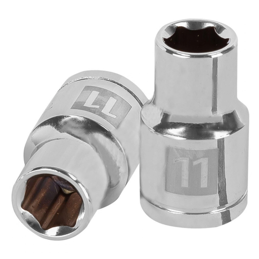 [DAD-TRU-13261] DADO HEXAGONAL 6 PUNTAS 1/2" X 11MM MOD. D-1211-M REF. 13261 / 647288 MARCA TRUPER