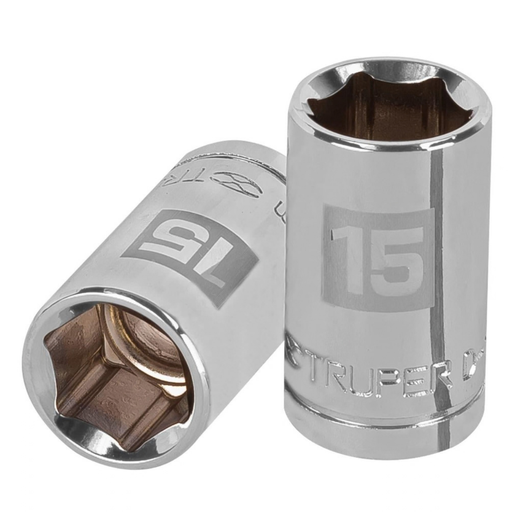 [DAD-TRU-13265] DADO HEXAGONAL 6 PUNTAS 1/2" X 15 MM MOD. D-1215-M REF. 13265 / 647325 MARCA TRUPER