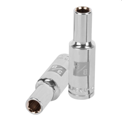 [DAD-TRU-13323] DADO LARGO HEXAGONAL 6 PUNTAS 1/2" X 3/8" MOD. D-1212-HL REF. 13323 / 615119 MARCA TRUPER