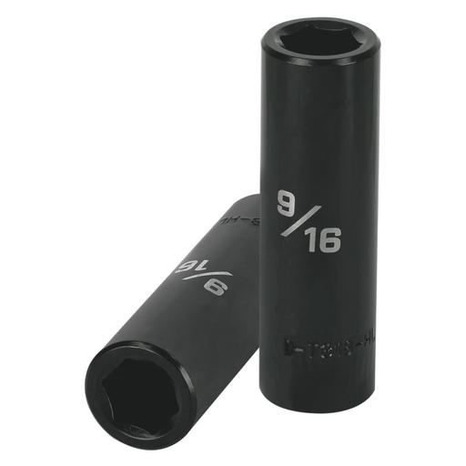 [DAD-TRU-13389] DADO DE IMPACTO LARGO 1/2" 9/16" CUADRO 1/2" 6 PUNTAS MOD.D-7318-H REF. 13389 MARCA TRUPER