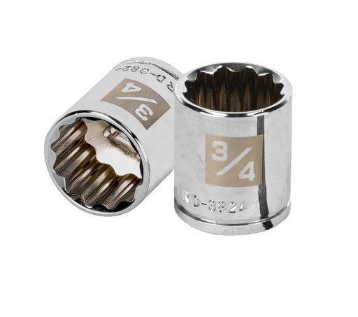 [DAD-TRU-13588] DADO 12 PUNTAS 3/8" X 3/4" MOD. D-5224 REF. 13588 MARCA TRUPER