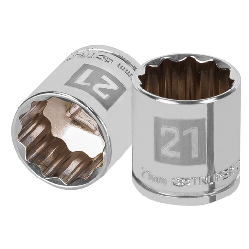[DAD-TRU-13641] DADO 12 PUNTAS 3/8" X 21MM MOD. D-5221-M REF. 13641 MARCA TRUPER