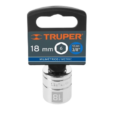 [DAD-TRU-13682] DADO 6 PUNTAS 3/8" X 18MM MOD. D-5218-HM REF. 13682 MARCA TRUPER