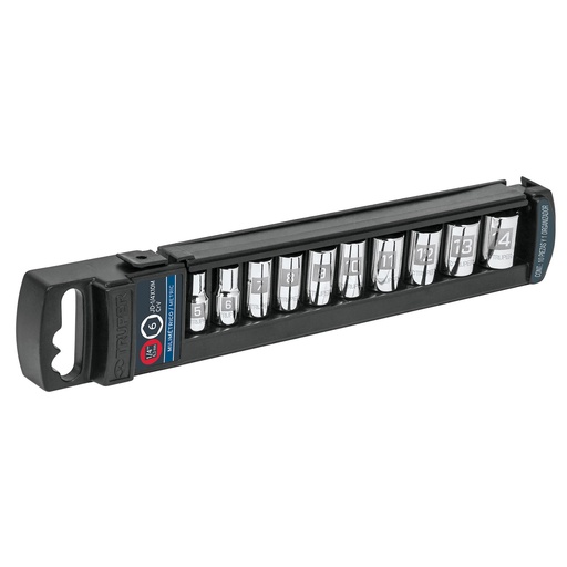 [DAD-TRU-14165] JUEGO DE AUTOCLET / DADOS DE 1/4"X 10 PZAS STD MOD. 14165 MARCA TRUPER