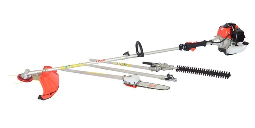 [DES-AGE-NTMU520] DESMALEZADORA MULTIFUNCIONAL A GASOLINA DE 52 CC 2.3 HP 3000 RPM 1200 ML REF. AGNECMUMU001 AGE USA