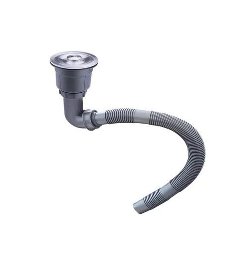 [DES-BEL-GRI-0030] DESAGUE FREGADERO ACERO INOX. Y SIFON (KIT 1 TINA) REF. GRI-0030 MARCA BELT-G