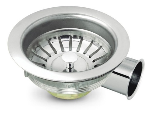 [DES-BEL-GRI-0041] DESAGUE PARA FREGADERO ACERO INOXIDABLE DE 3 1/2" ( DE LUJO ) REF.GRI-0041 MARCA BELT-G