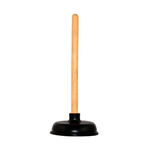 [DES-COF-PD-101] DESTAPADOR TIPO CHUPON C/PALO MADERA 14 CM PVC #6 REF. PD-101 MARCA COFLEX
