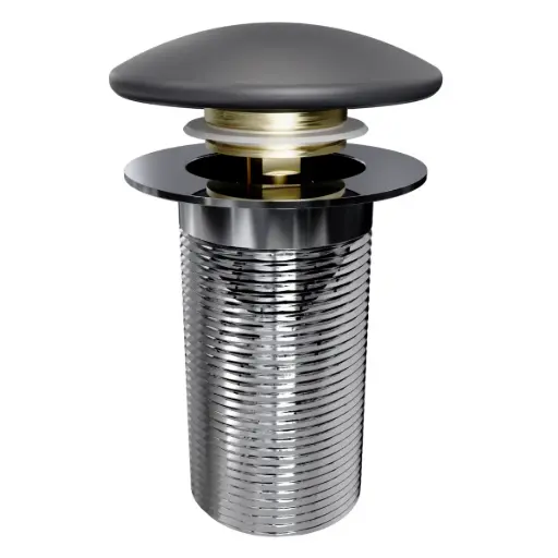 [DES-NOV-NVLAV7712] DESAGUE CERAMICO PARA LAVAMANOS SERI ART NOIR / NEGRO REF. NVLAV7712 REF. NVLAV7712 MARCA NOVA