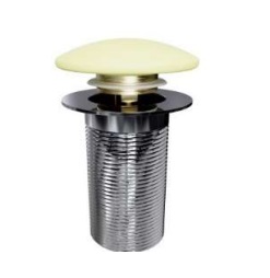 [DES-NOV-NVLAV7716] DESAGUE CERAMICO PARA LAVAMANOS SERIE ART YELLOW / AMARILLO REF. NVLAV7716 MARCA NOVA