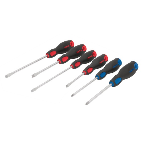 [DES-PRE-20220] DESTORNILLADOR JGO. 6 PZAS. MOD. JD-6BP REF. 20220 MARCA PRETUL