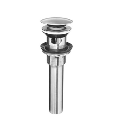 [DES-QM-14.700.5001] DESAGUE PARA LAVAMANOS 2 EN 1 T/ HONGO SERIE RIA COLOR SATIN REF. QM-14.700.5001 MARCA QUALITY METAL