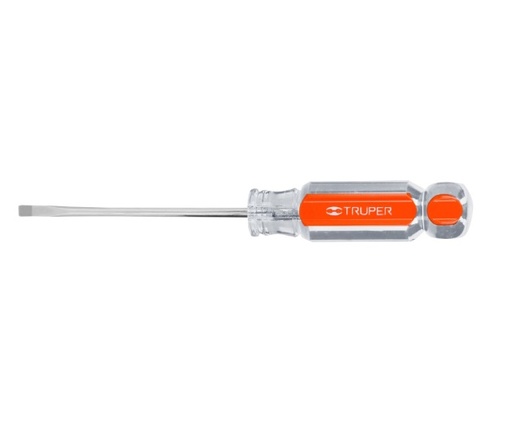 [DES-TRU-14014] DESTORNILLADOR PLANO MOD. DG-1/8 X 3" REF. 14014 MARCA TRUPER