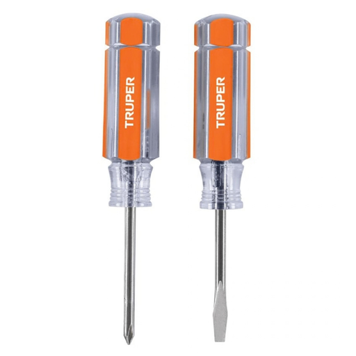 [DES-TRU-14199] MINI JUEGO DE DESTORNILLADORES 2 PZAS MOD.DES-MINI-2 REF.14199 MARCA TRUPER