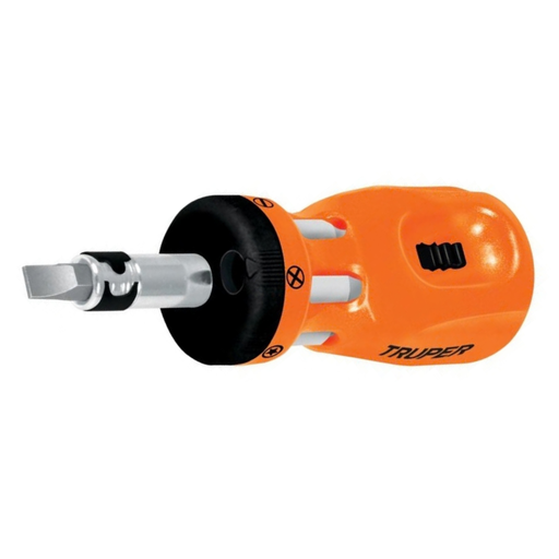 [DES-TRU-18193] MINI DESTORNILLADOR DE PUNTAS INTERCAMBIABLES ( PALA - ESTRIA - TORCH ) REF. 18193 MARCA TRUPER