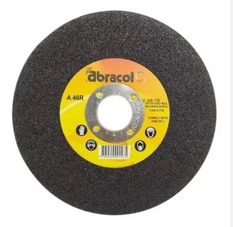 [DIS-ABR-DCORTPLA-4] DISCO DE CORTE DE 4 1/2" X 1/8" X 7/8" COD-010767 MARCA ABRACOL