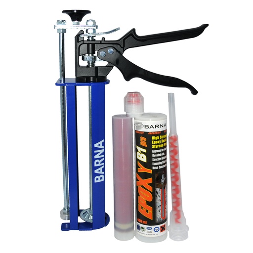 [DIS-BAR-1030131] DISPENSADOR / PISTOLA EPOXY AR-500 400 ML O EPOXY B1PRO REF. 1030131 BARNA MARCA BARNA