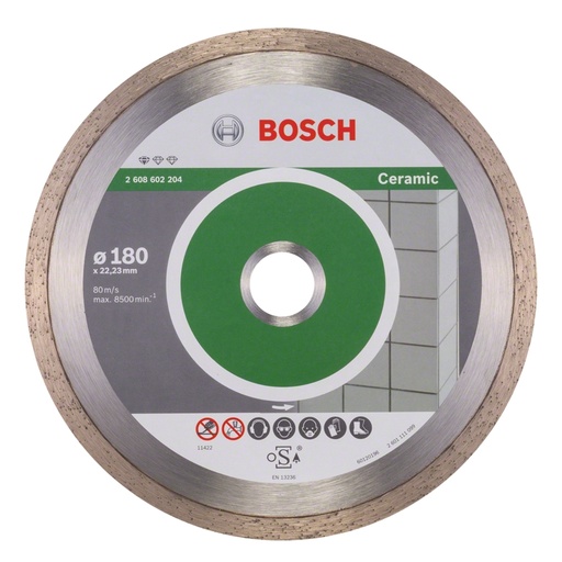[DIS-BOS-2608602204] DISCO DE DIAMANTE P/CERAMICA 7 X 7/8 X 2.2 MM CONTINUO 2608602204/ 875053 / 441322 MARCA BOSCH