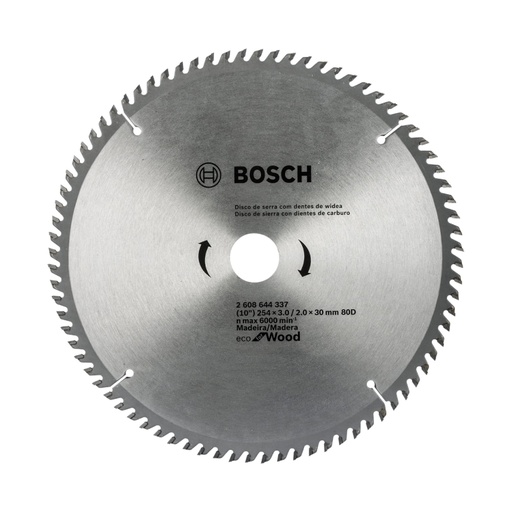 [DIS-BOS-876327] DISCO P/SIERRA CIRC. MULTI MATERIAL 12" X 305 MM 100D BO REF. 2608642206 / 602136 MARCA BOSCH