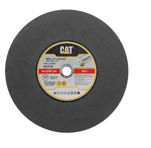 [DIS-CAT-DA10126] DISCO DE CORTE METAL 14" X 1/8" X 1" REF. DA10126 MARCA CAT