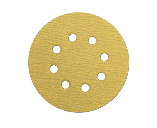 [DIS-DEE-DA3675P120] DISCO DE LIJA ORBITAL 125 MM 5" GRANO 120 DE VELCRO REF. DA3675P120 MARCA DEERFOS