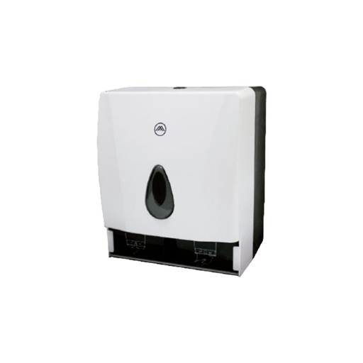 [DIS-MET-PLA-821A] DISPENSADOR MANUAL PLASTICO DE TOALLAS PARA MANOS REF. PLA-821A MARCA METALES ALEADOS